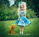 A walk with Hubert<br />(vintage Sindy doll)