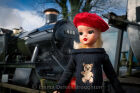 Katie and Steam Train<br />(Vintage Sindy Doll)