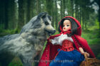 Red Riding Hood Sindy - Red gives the Wolf a hug