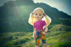 Sporty Sindy at walking back from Ben Narnain (Vintage Sindy Doll in Scotland)